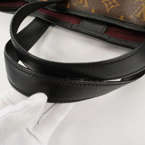 Louis Vuitton Monogram Macassar Davis Handbag - Picture 7 of 8